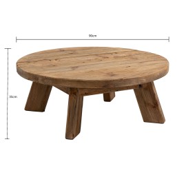 Homestead Large Round Coffee Table