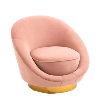 Blaire Velvet Swivel Accent Chair