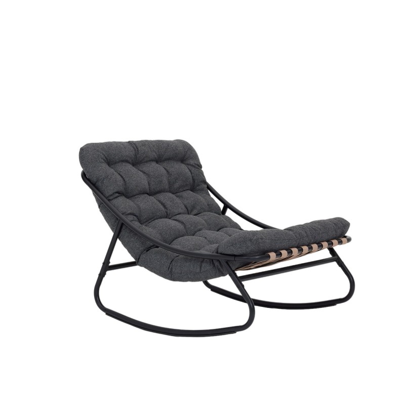 Crawford Outdoor Rocking Chair - Dark Grey