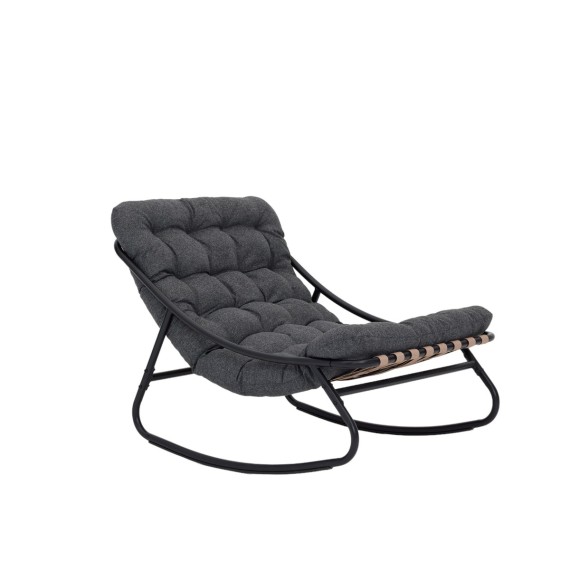 Crawford Outdoor Rocking Chair - Dark Grey