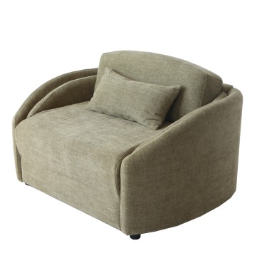 Cuddle Foldout Sofa Bed, 1 Seater