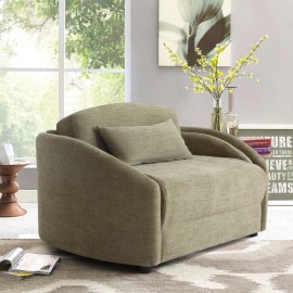 Cuddle Foldout Sofa Bed, 1 Seater
