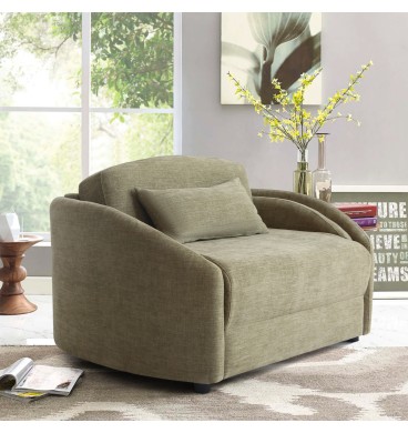Cuddle Foldout Sofa Bed, 1 Seater