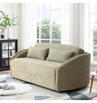 Cuddle Foldout Sofa Bed, 2 Seater