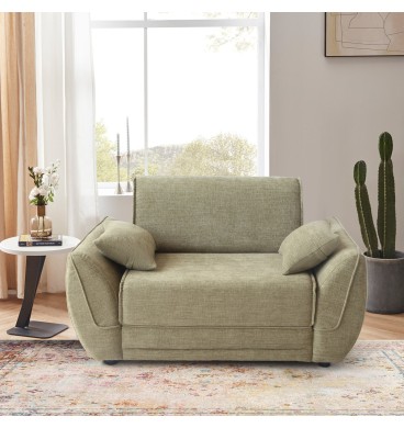 Petal Foldout Sofa Bed, 1 Seater