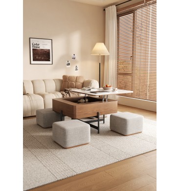 Annabelle Coffee Table Set with 4 Seats