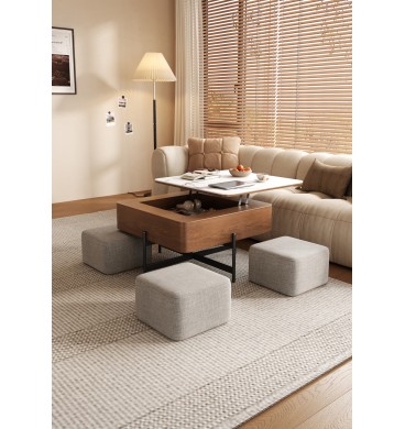 Annabelle Coffee Table Set with 4 Seats