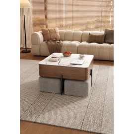 Annabelle Coffee Table Set with 4 Seats