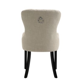 Mia Linen Dining Side Chair, Set of 2