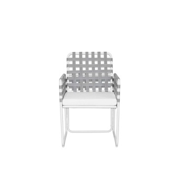 Brooke 3-Piece Outdoor Balcony Set - Grey