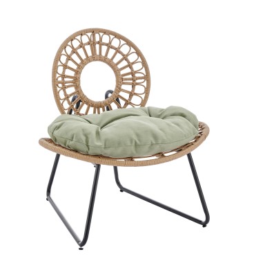 Marcie 3-Piece Outdoor Balcony Set - Green