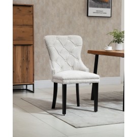 Mia Chenille Dining Side Chair, Set of 2