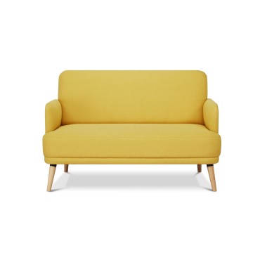 Hollard Yellow Fabric Sofa,...